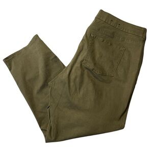 Chaps Olive Green Pants 20W